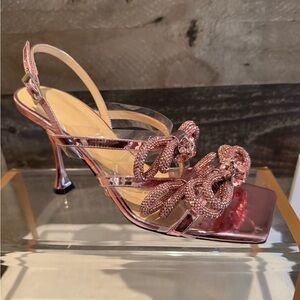 Mach and Mach elegant strapy heels